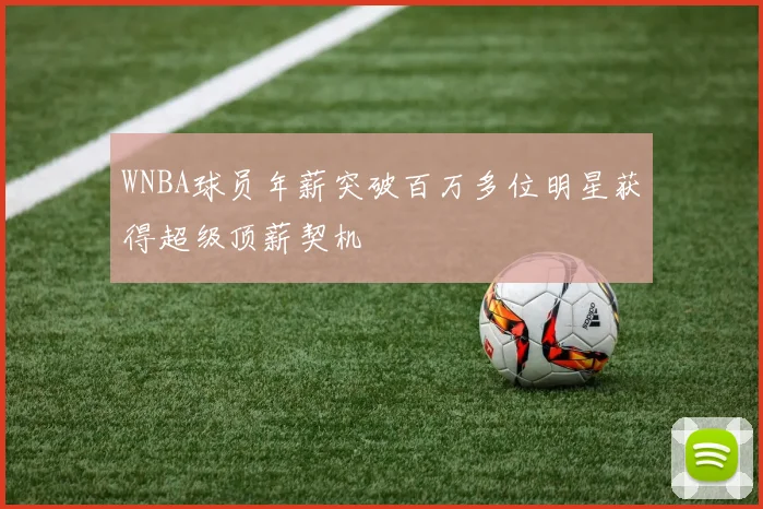 WNBA球员年薪突破百万多位明星获得超级顶薪契机